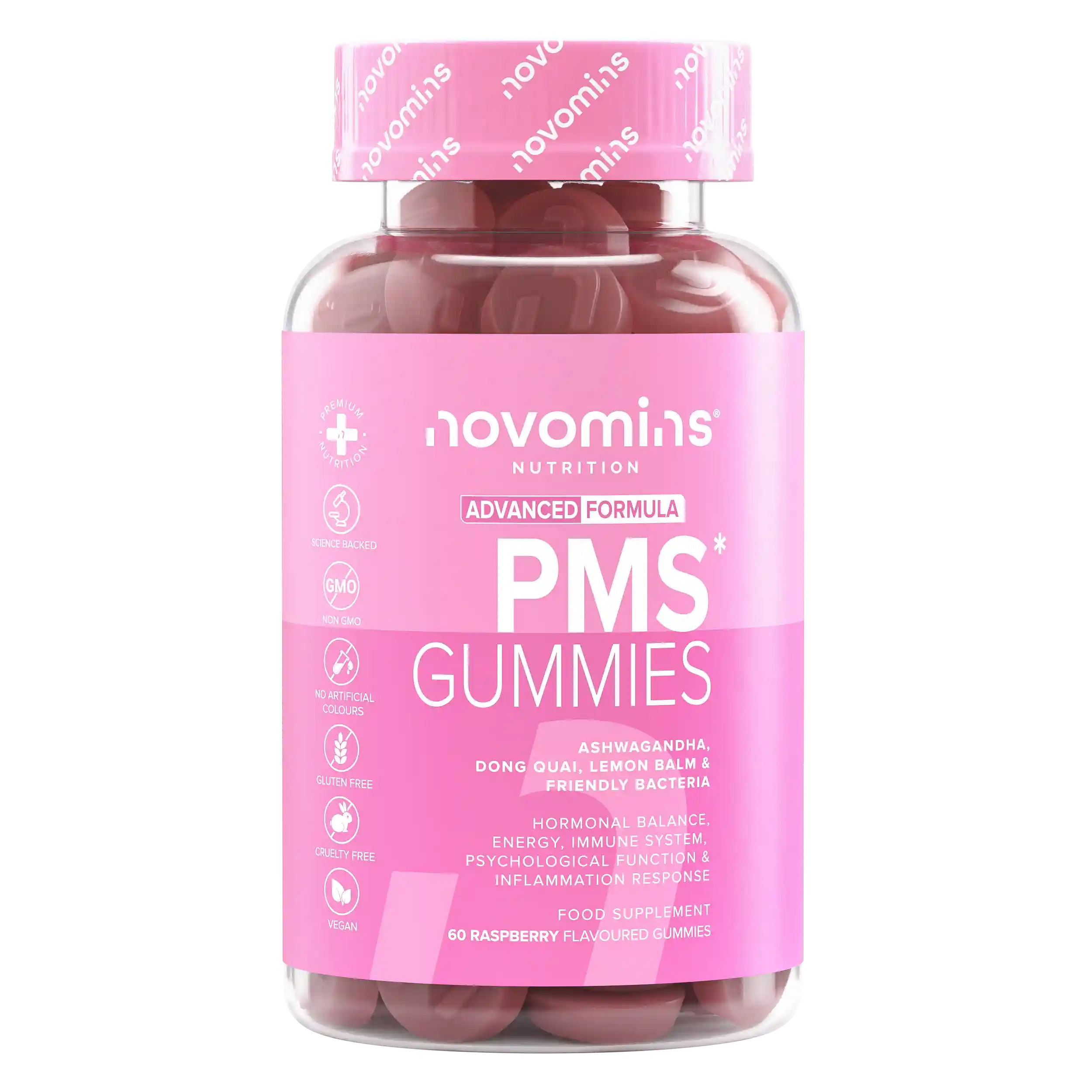 Novomins Hormones & Cycle Gummies SPM confort cycle