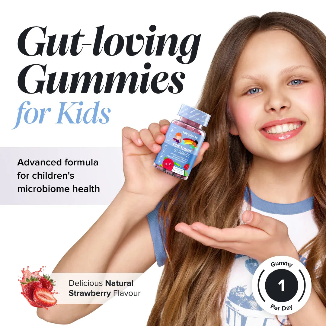 Novomins Gummies Ventre Enfants gummies calcium probiotique