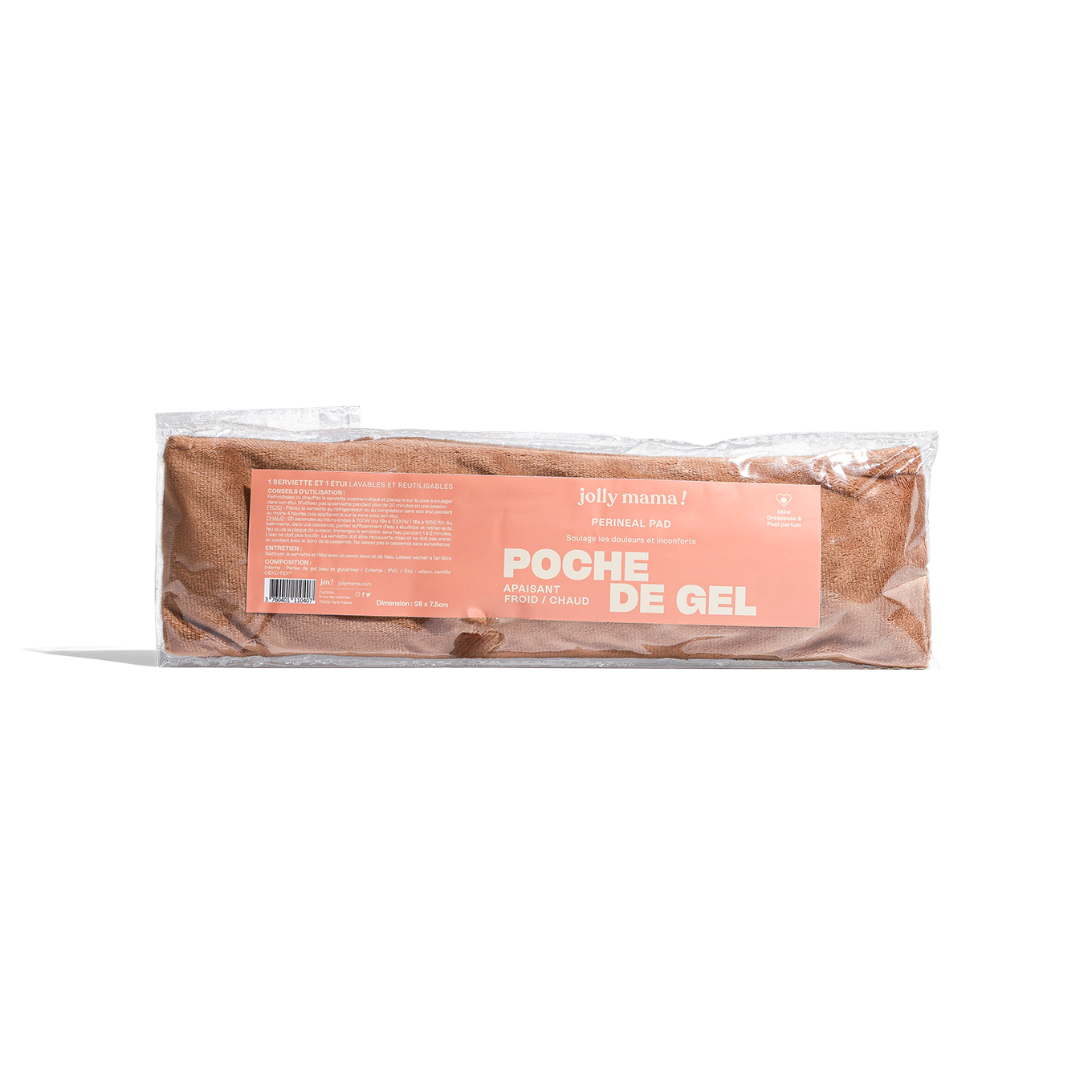 Jolly Mama Perineal pad serviette post-partum chaud froid