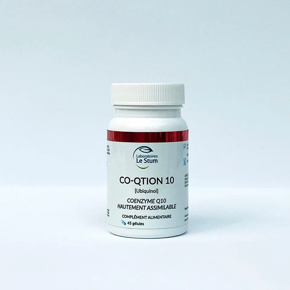 Le Stum Co-Qtion 10 complément Q10 ubiquinol énergie FR