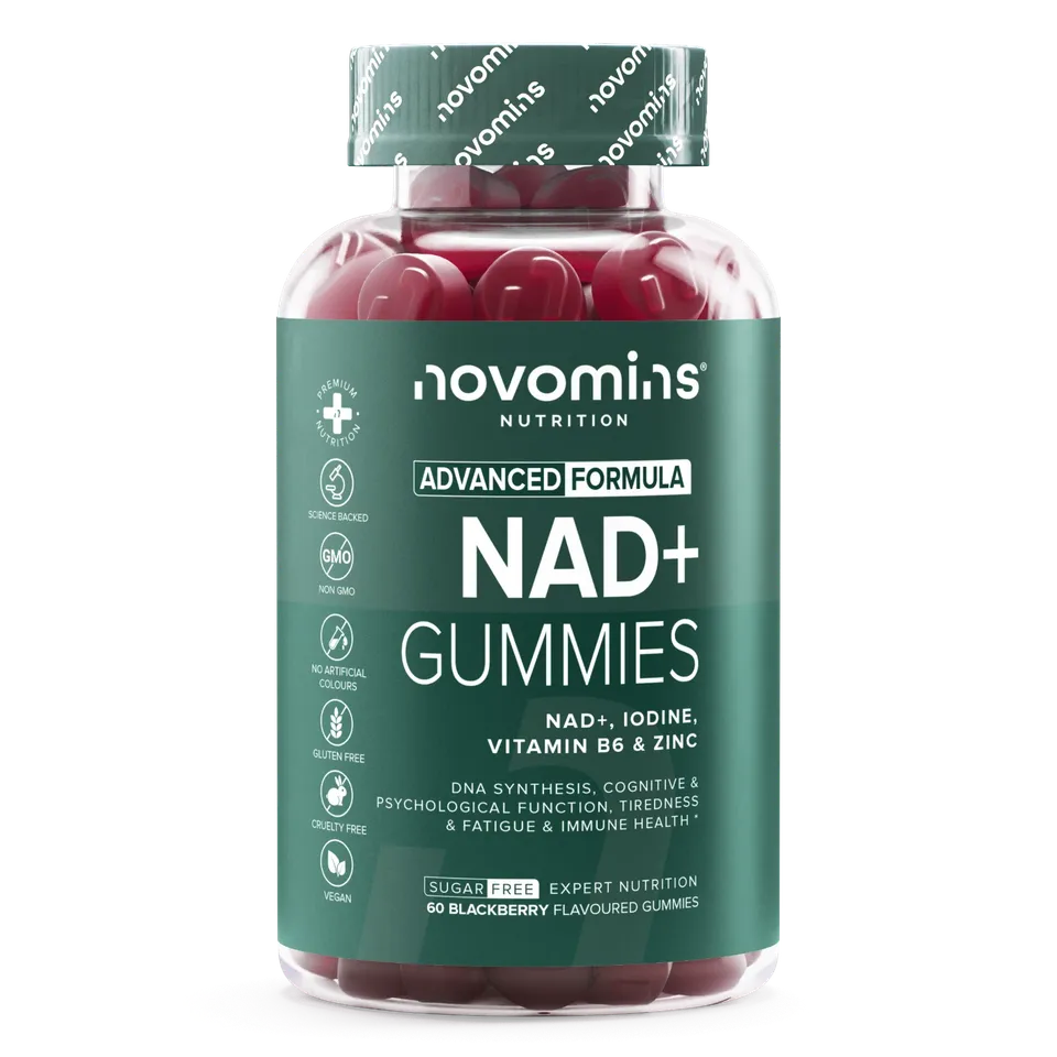Novomins Énergie Gummies NAD+ gummies énergie mitochondrie
