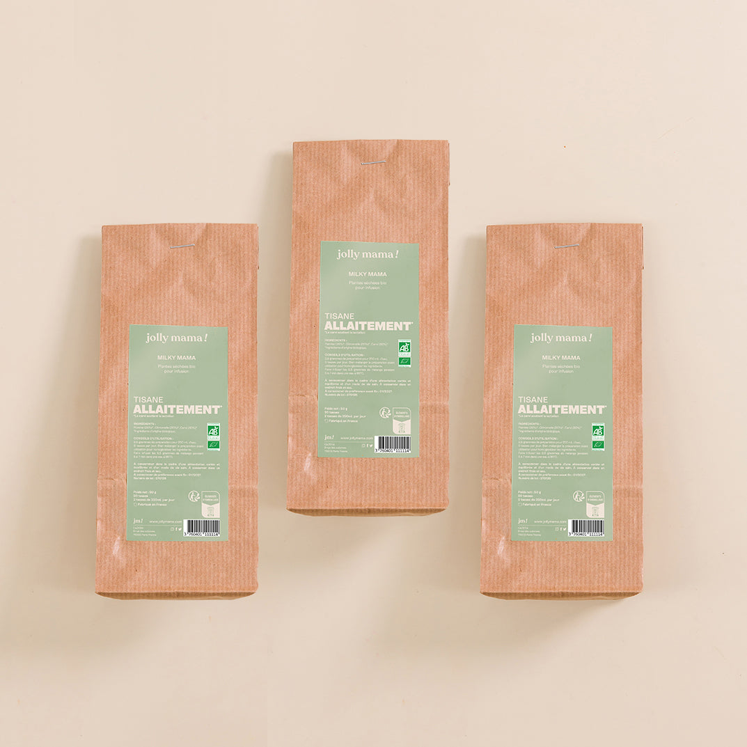 Jolly Mama Milky Mama infusion allaitement carvi bio 1 produit