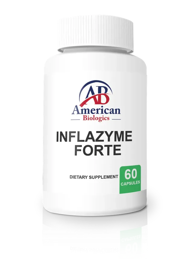 American Biologics Enzymes Inflazyme Forte enzymes digestives comprimés