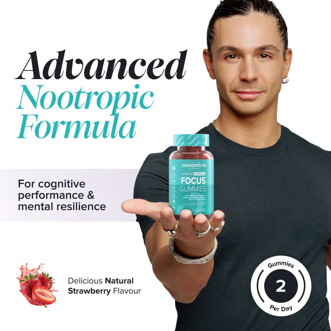 Novomins Gummies Concentration Focus Vitamine B12