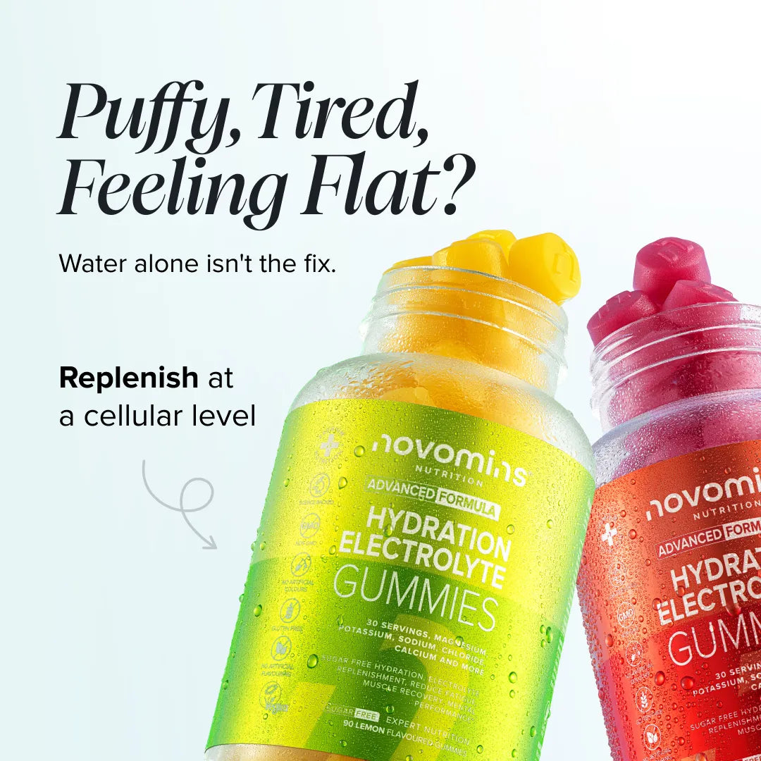 Novomins Sport & Endurance Hydratation Électrolytes Citron