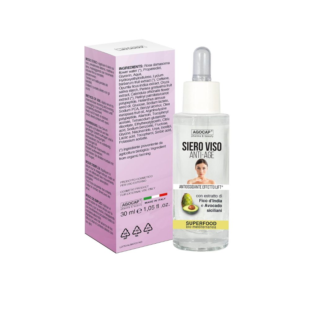 Agocap Skincare Siero Superfood sérum avocat éclat