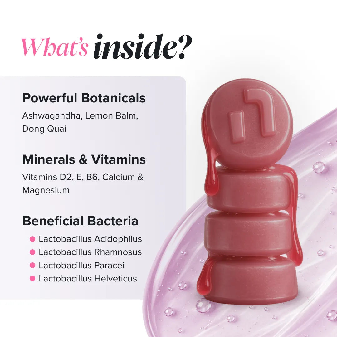 Novomins Hormones & Cycle Gummies SPM confort cycle