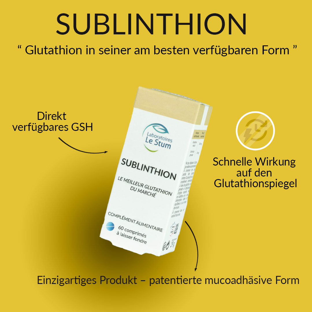 Le Stum Sublinthion complément glutathion GSH grenade DE