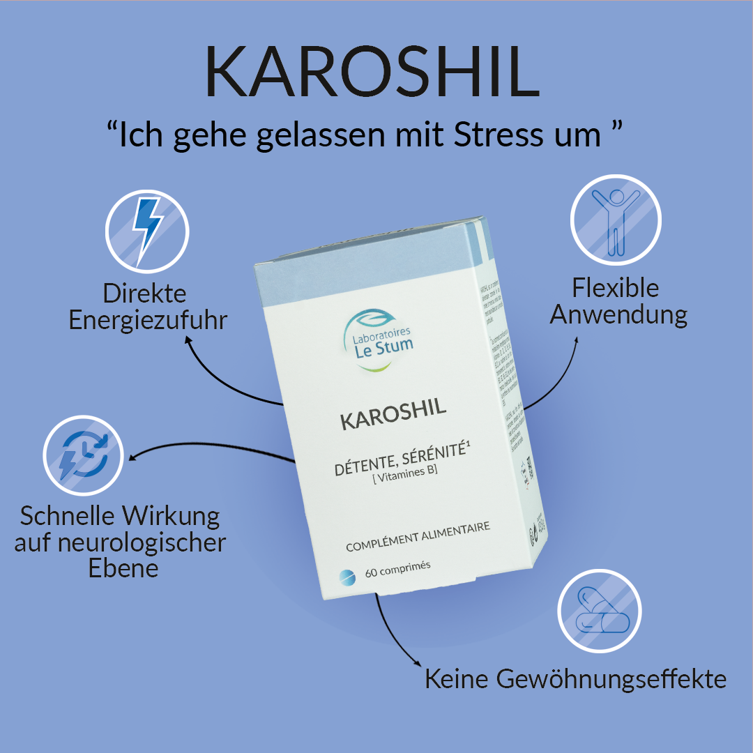 Le Stum Karoshil DE complément stress vitamines B