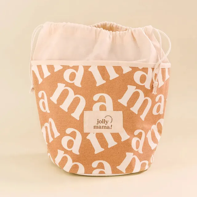 Jolly Mama Trousse ronde trousse coton bio GOTS