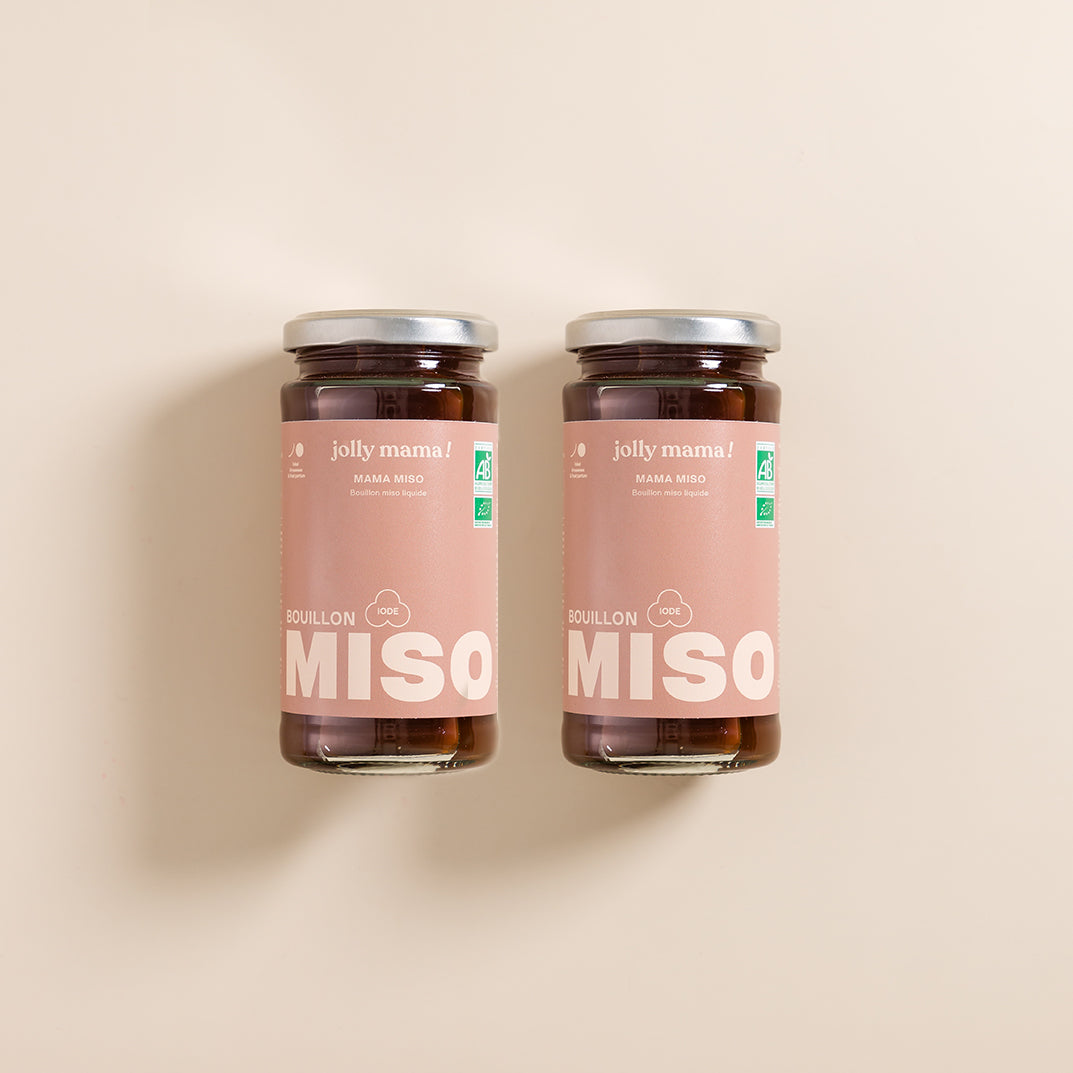Jolly Mama Mama Miso bouillon vegan 12 bouillons