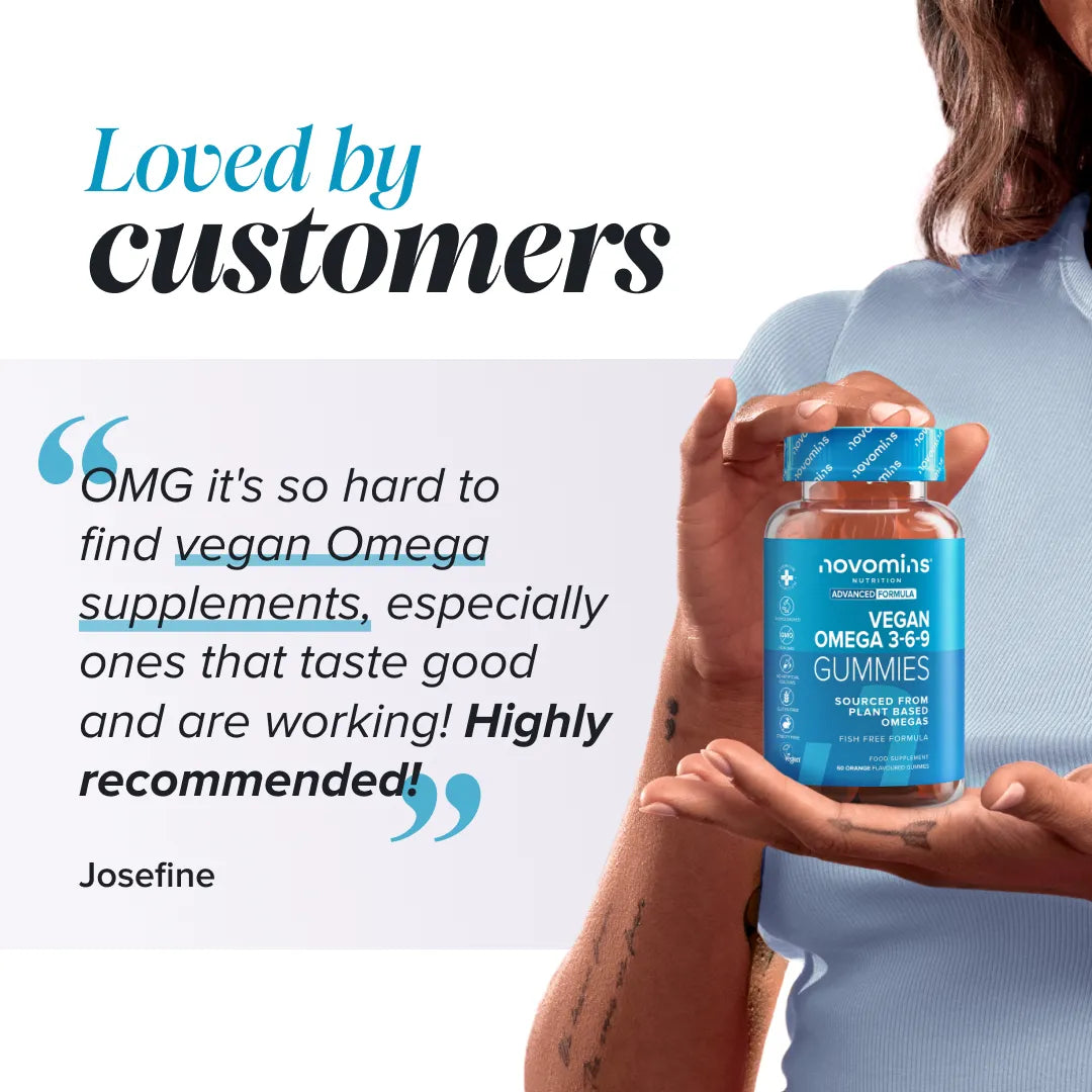 Novomins Cœur & circulation Oméga 3-6-9 gummies véganes périlla