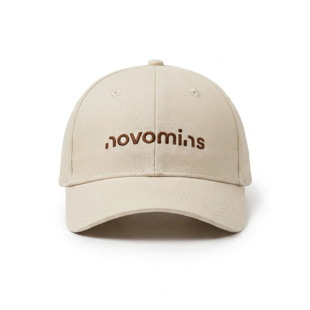 Novomins Cap Casquette Beige Vert Khaki