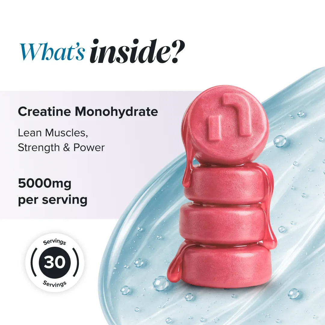 Novomins Sport Gummies Créatine 5000 mg 3 par Jour