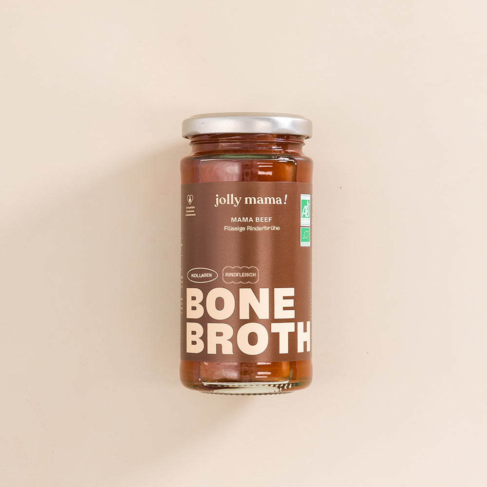 Jolly Mama Bouillons Mama beef bone broth 6 bouillons collagène