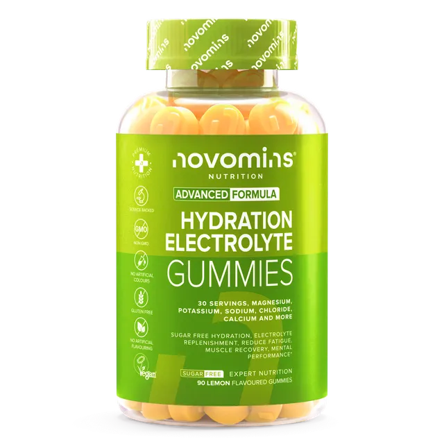 Novomins Sport & Endurance Hydratation Électrolytes Citron