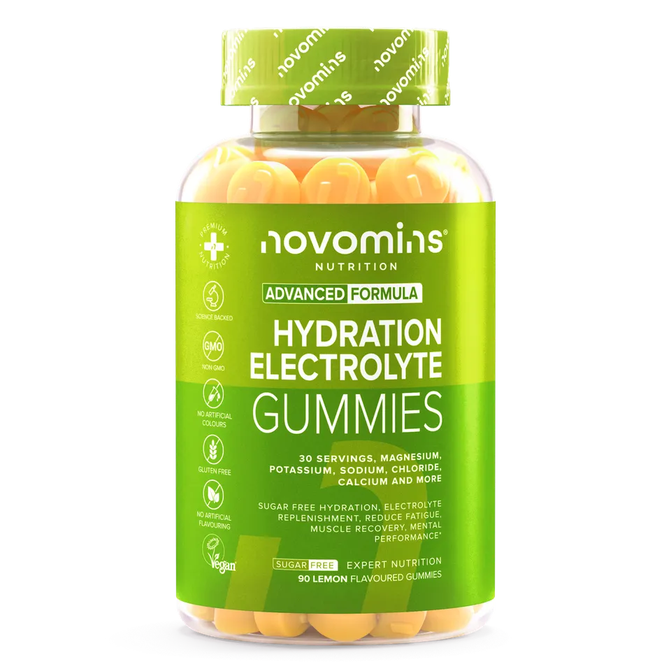 Novomins Sport & Endurance Hydratation Électrolytes Citron