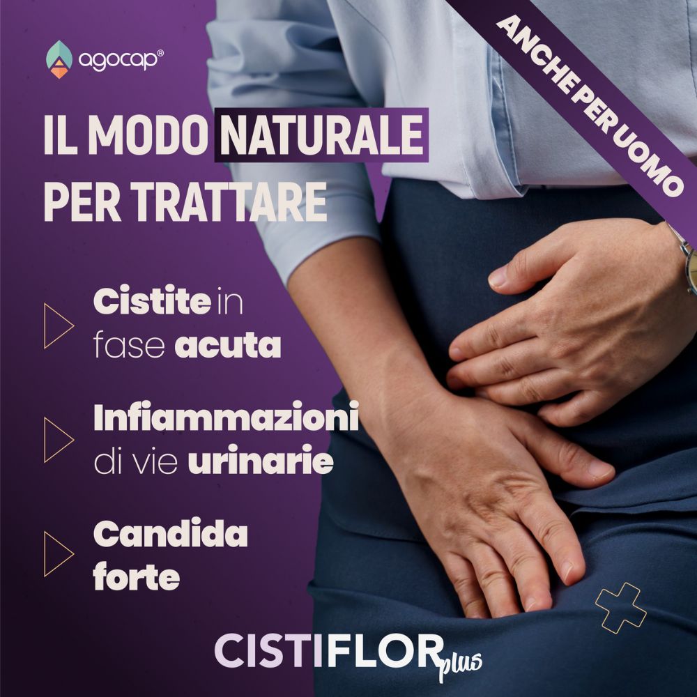 Agocap Benessere Urinario Cistiflor Plus gélules D-Mannose 60