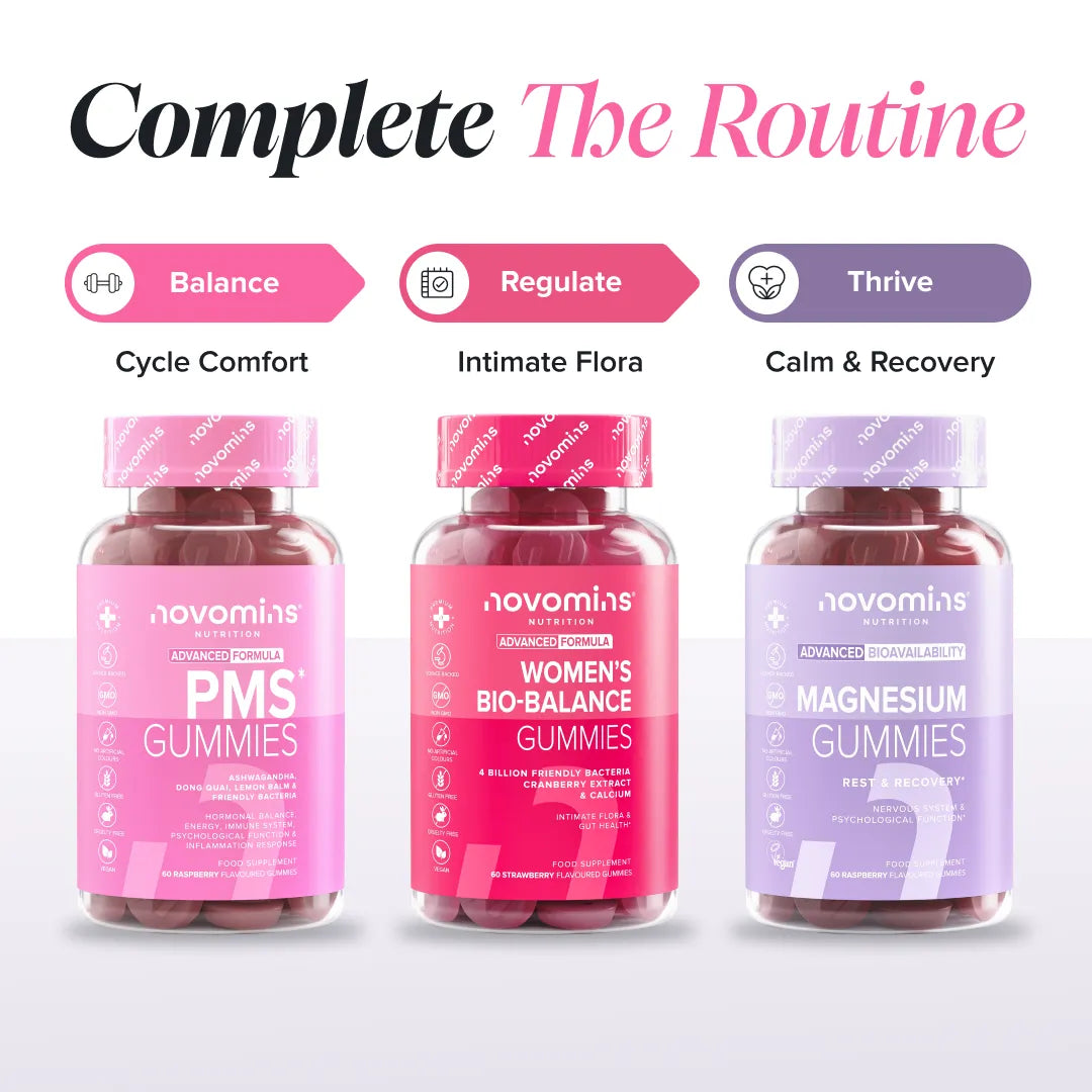 Novomins Hormones & Cycle Gummies SPM confort cycle