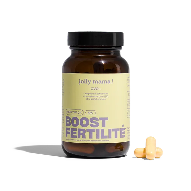 Jolly Mama Ovo+ complément alimentaire fertilité zinc 1 mois