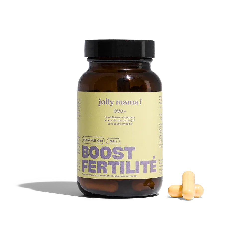 Jolly Mama Ovo+ complément alimentaire fertilité zinc 1 mois
