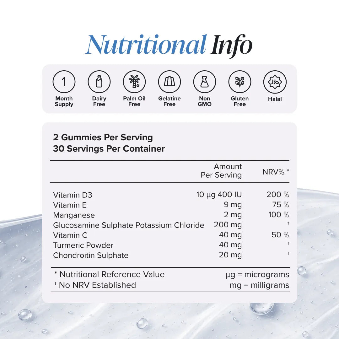 Novomins Os Gummies Articulations glucosamine curcuma