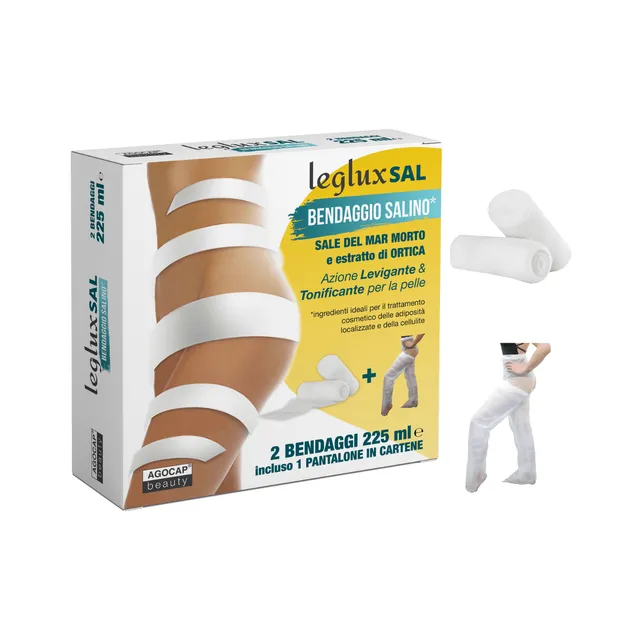 Agocap Detox bandes anticellulite drainantes 2x250ml sels