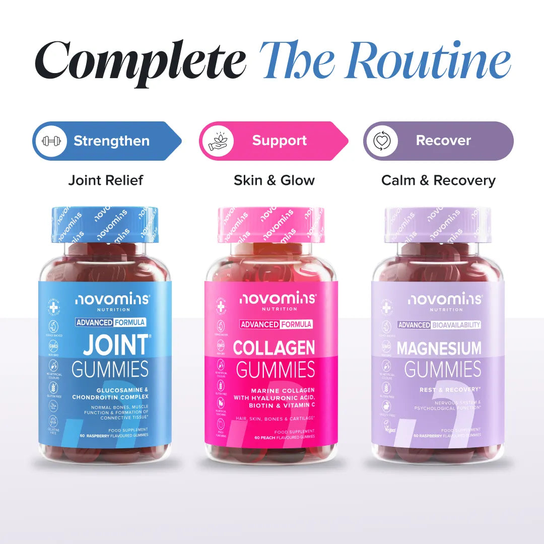 Novomins Os Gummies Articulations glucosamine curcuma