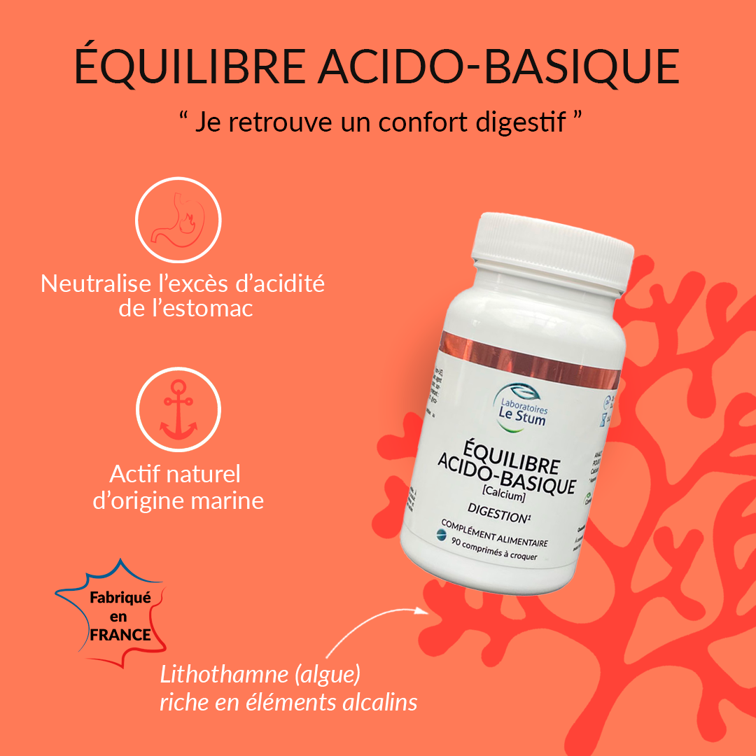 Le Stum Équilibre Acido-Basique lithothamne minéraux digestion