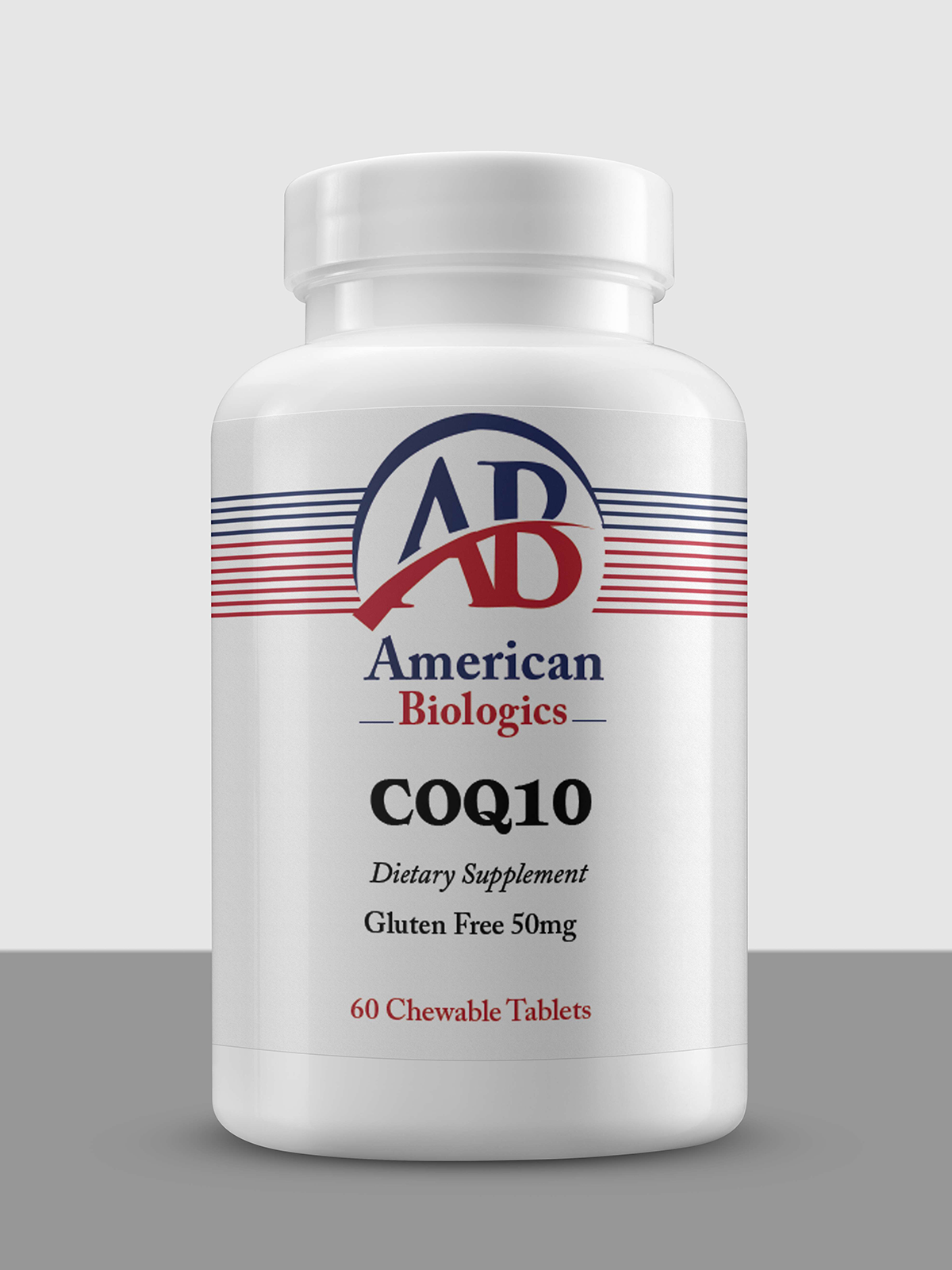 American Biologics COQ10 coenzyme Q10 antioxydant 180 gélules