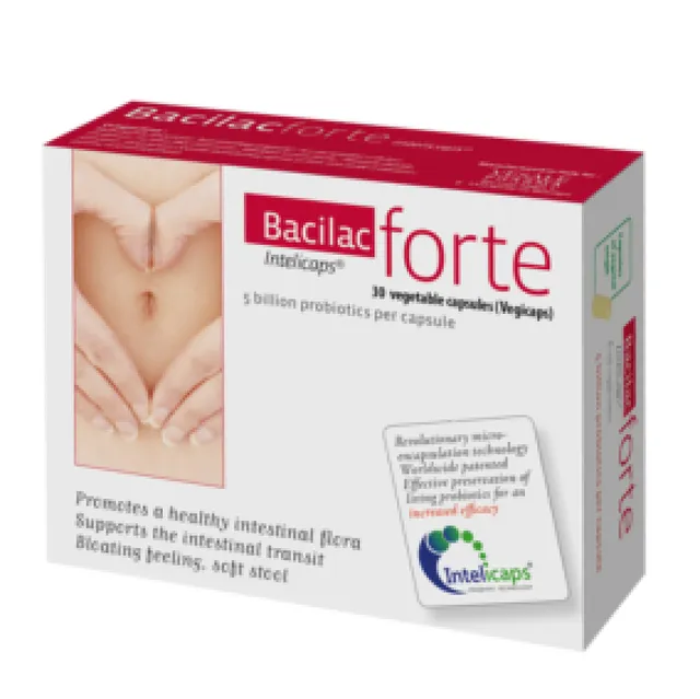 Vinalac Bacilac Forte probiotique 30 gélules intestin
