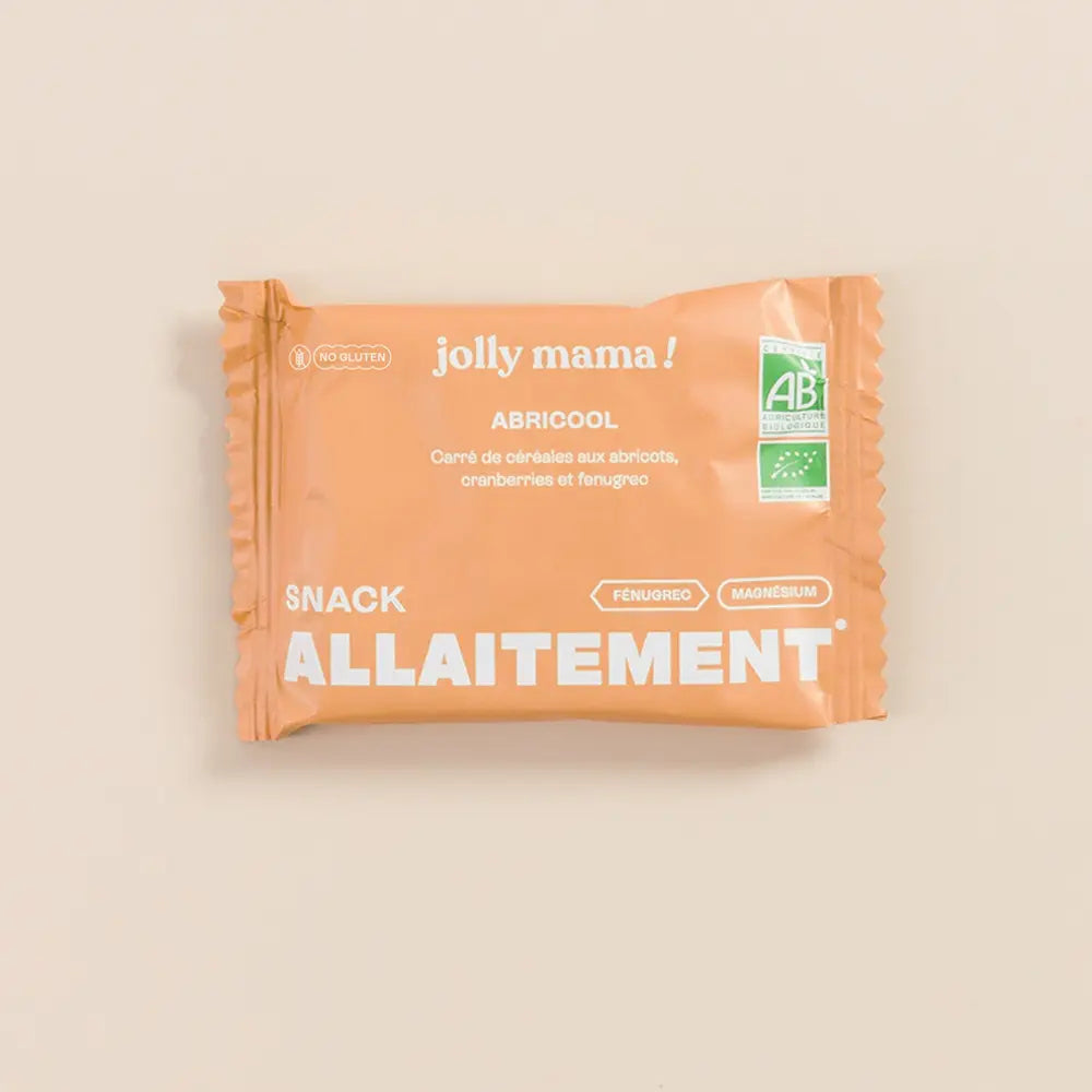 Jolly Mama Snacks Abricool snack abricot fenugrec allaitement