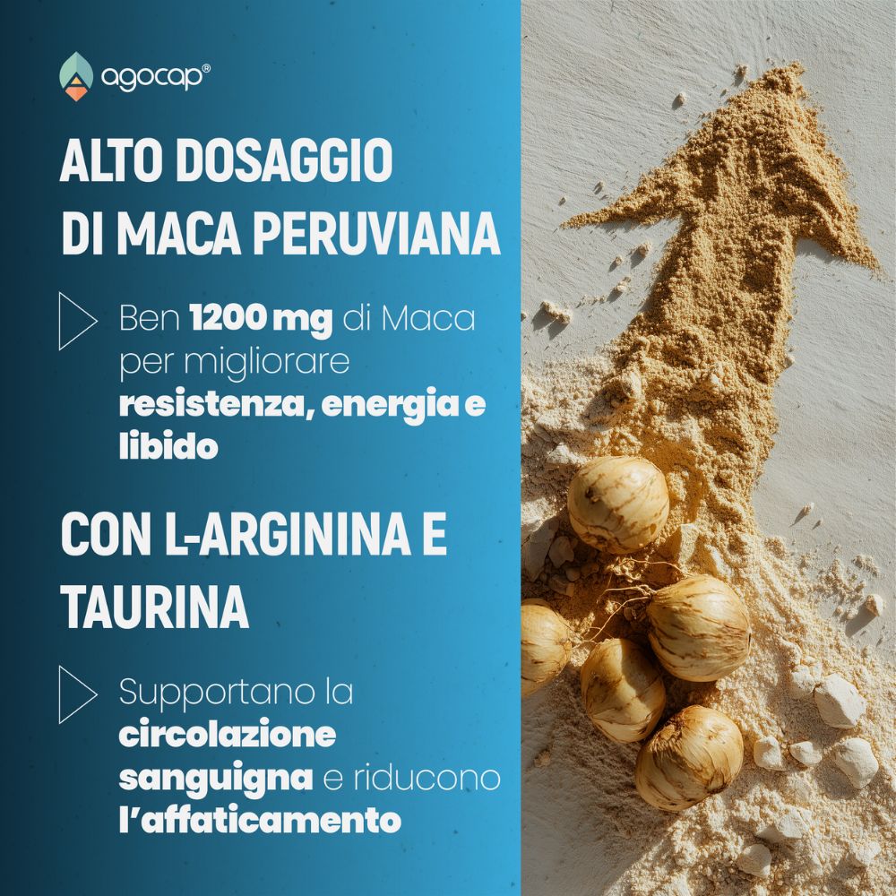Agocap Vigralis complément énergie homme maca