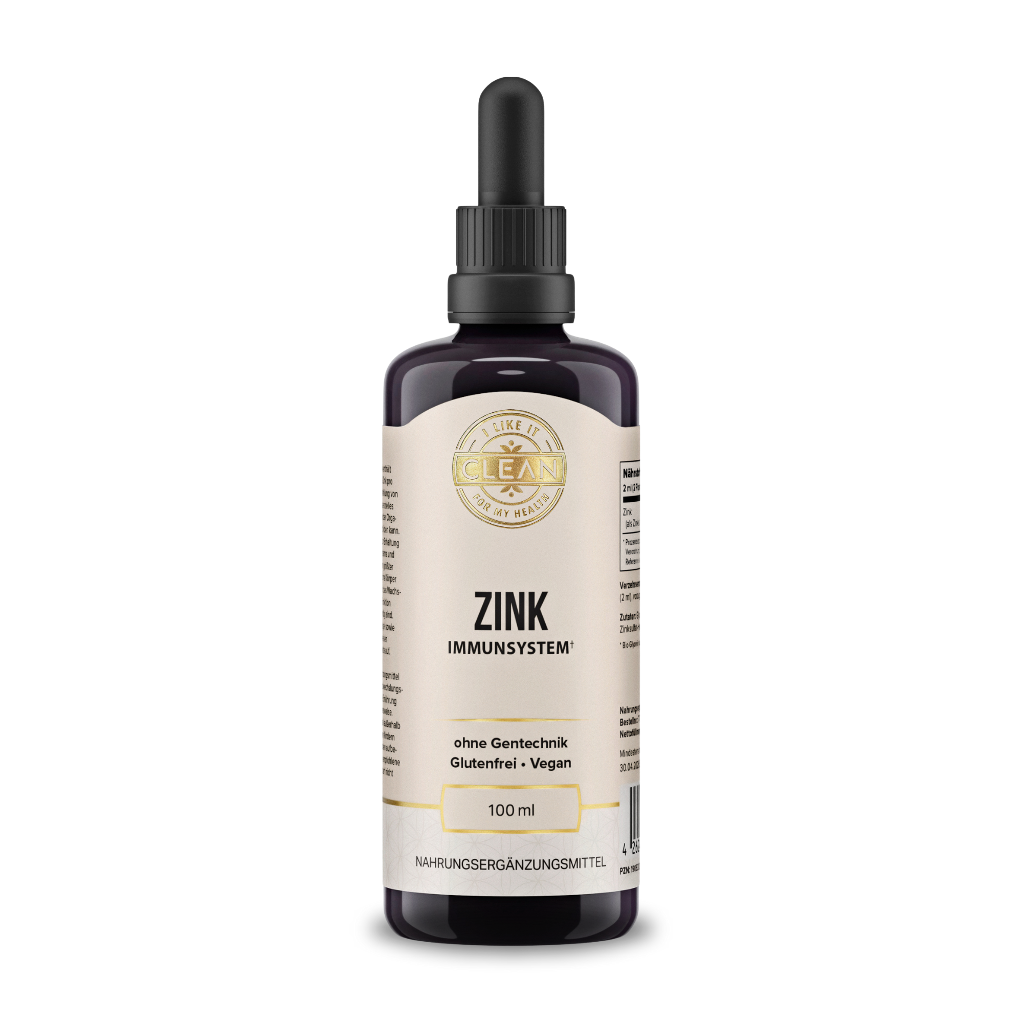 i like it clean Zink zinc liquide 100 ml 7,5 mg