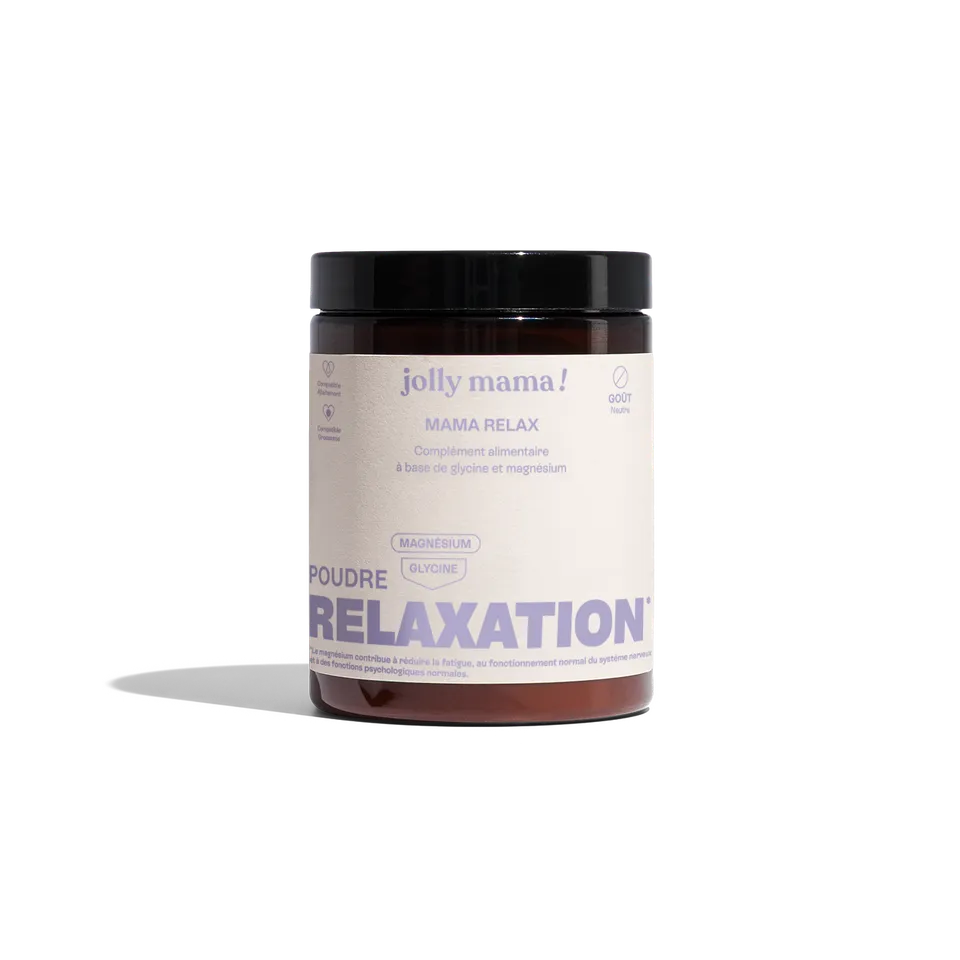 Jolly Mama Compléments alimentaires Mama Relax poudre glycine magnésium