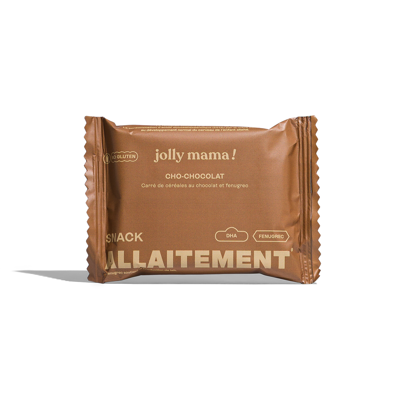 Jolly Mama Cho-chocolat snacks chocolat DHA fenugrec