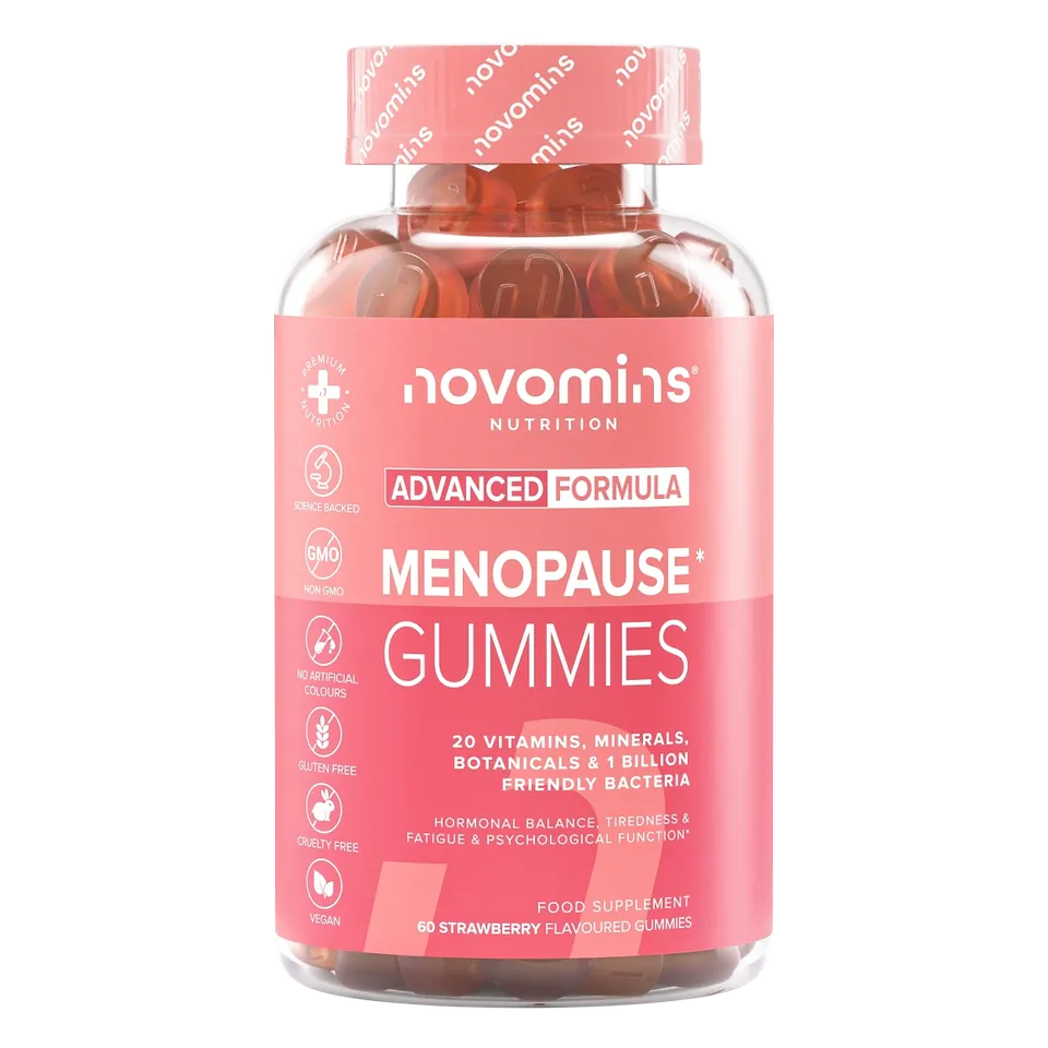 Novomins Ménopause Gummies ménopause maca magnésium 19 actifs