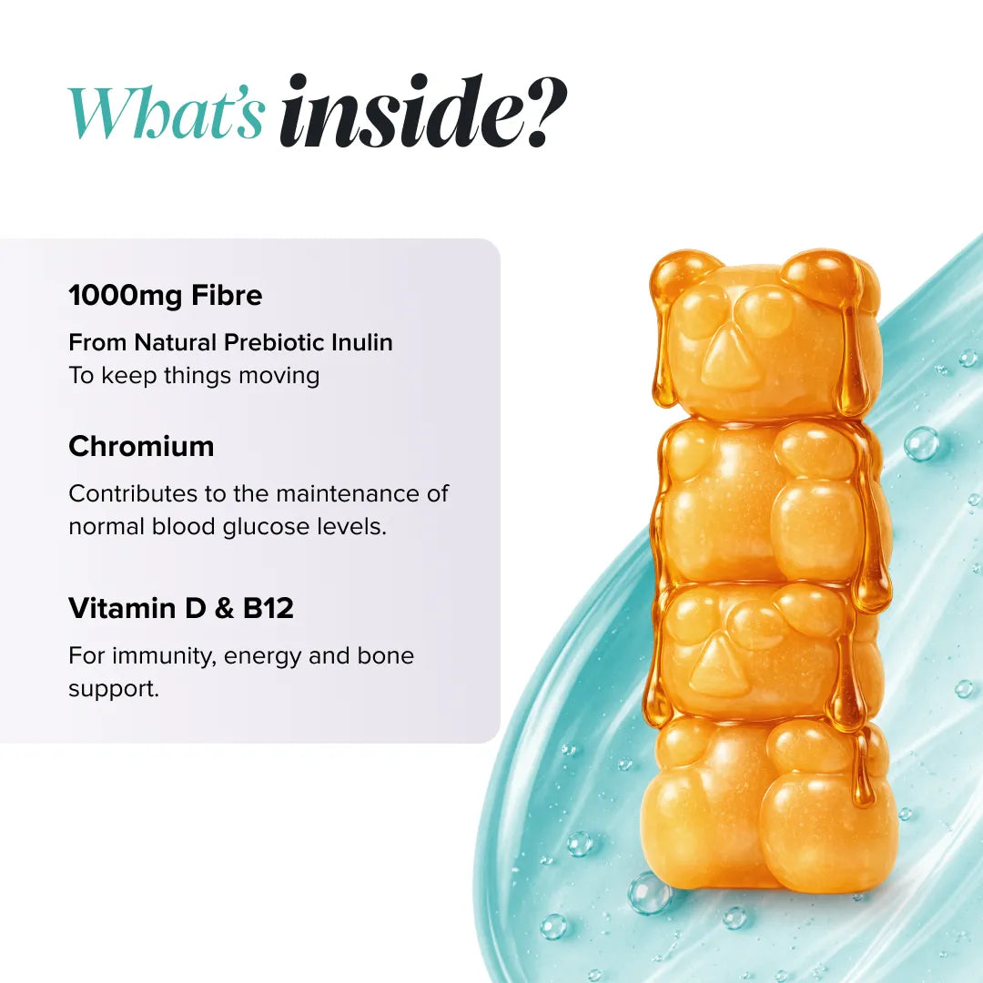 Novomins Fibres Enfants Gummies Orange 1000 mg
