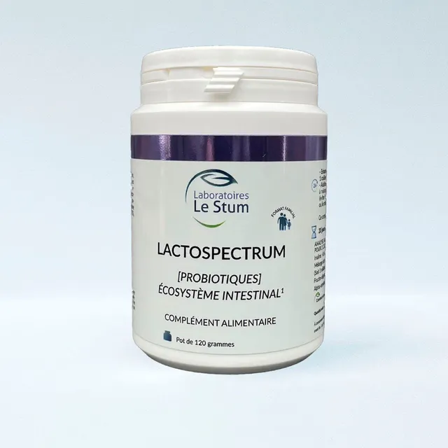 Le Stum Lactospectrum probiotique flore intestinale familial