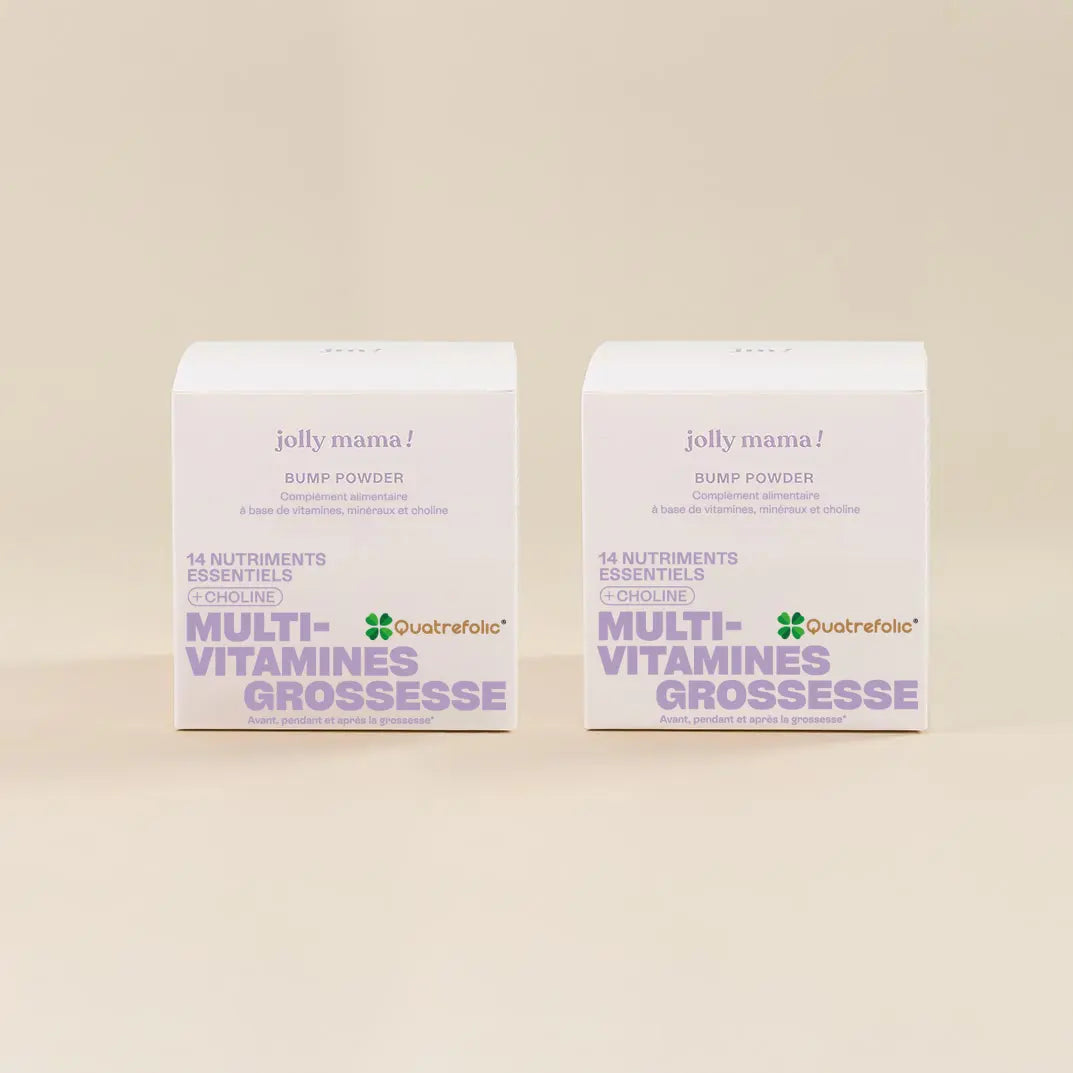 Jolly Mama Bump powder prénatal poudre 1 mois folates