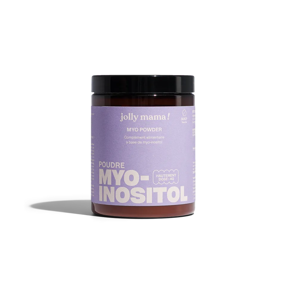 Jolly Mama Compléments Myo-powder myo-inositol 1 mois fertilité