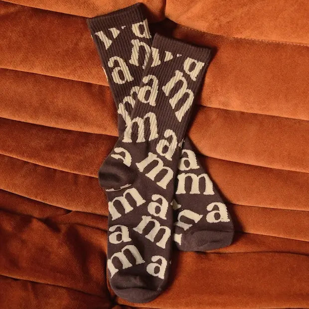 Jolly Mama Chaussettes Mama x Gamin Gamine coton taille unique