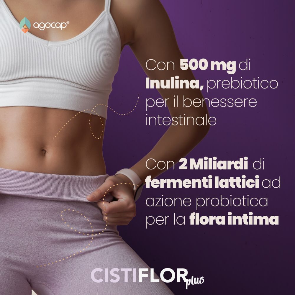 Agocap Benessere Urinario Cistiflor Plus gélules D-Mannose 60