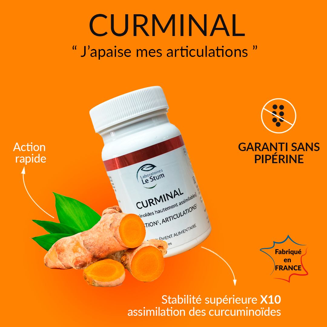 Le Stum Curminal Curcuma Complément Antioxydant