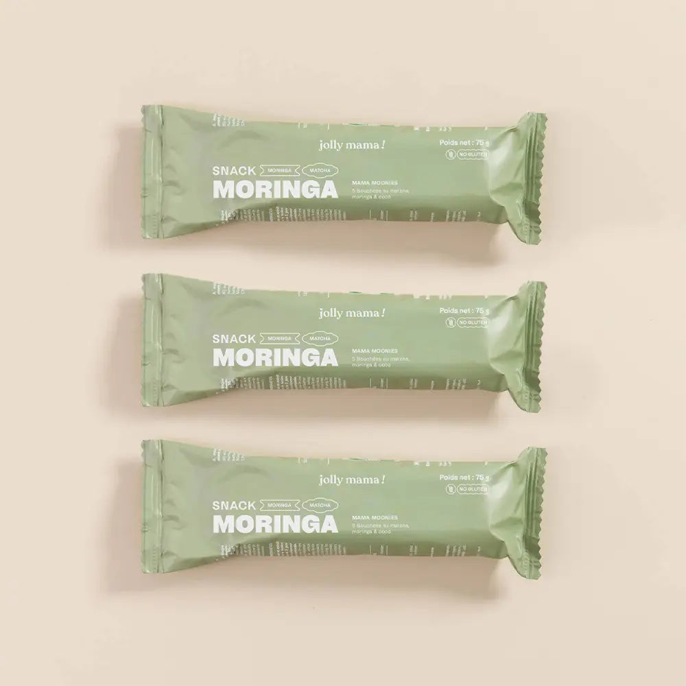 Jolly Mama Snacks Mama Moonies snack matcha sans gluten 1 produit