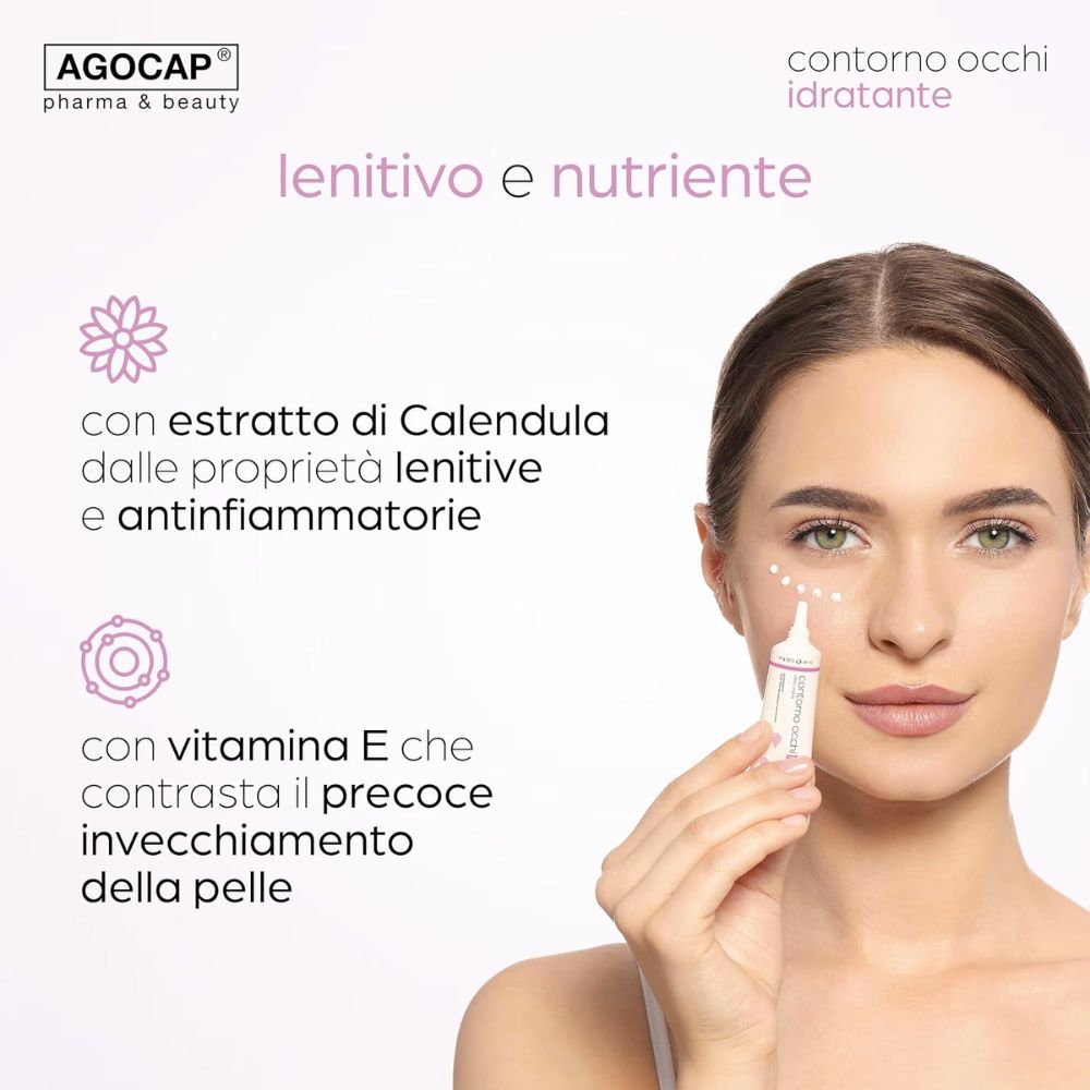 Agocap Skincare Contour Yeux crème acide hyaluronique
