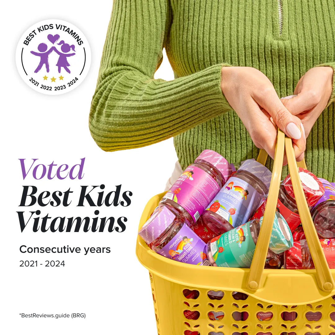 Novomins Nuit Gummies Nuit Enfants mélisse camomille