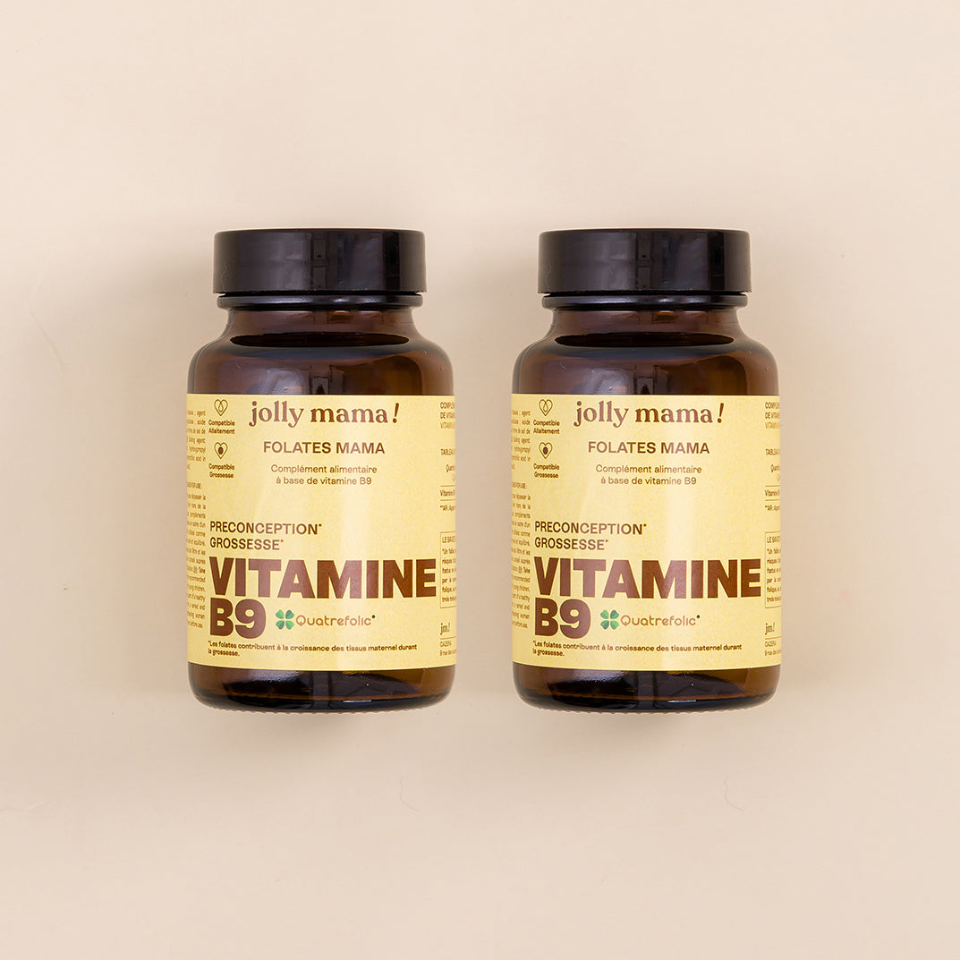 Jolly Mama Folates Mama Vitamine B9 1 Mois 400 µg Grossesse