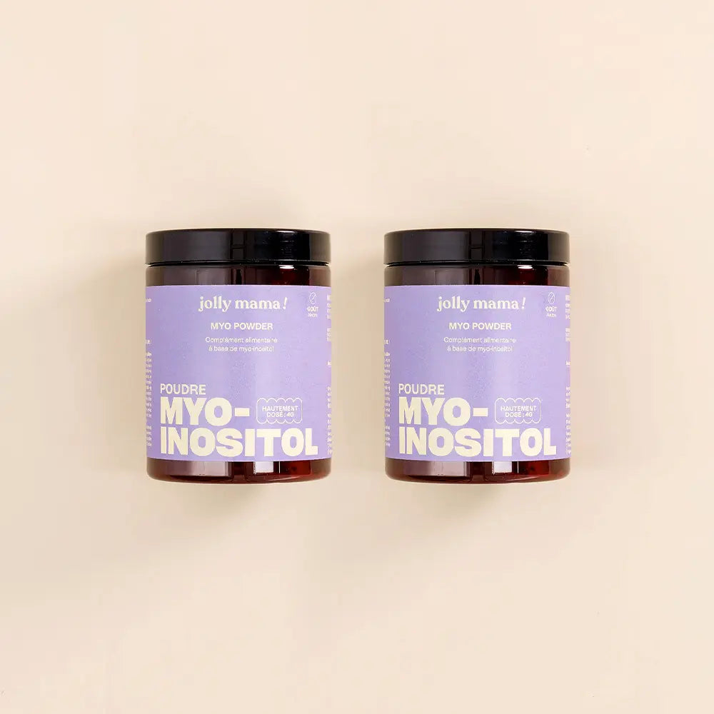 Jolly Mama Compléments Myo-powder myo-inositol 1 mois fertilité