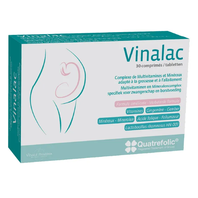 Vinalac complément 30 comprimés grossesse digestion